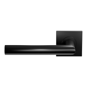 Türgriff auf Rosette L-förmigen Modell 19mm GPF115EL lochteil links Schwarz