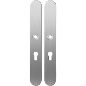 Langes Schild XL GPF1100.70 PC55 edelstahl gebürstet