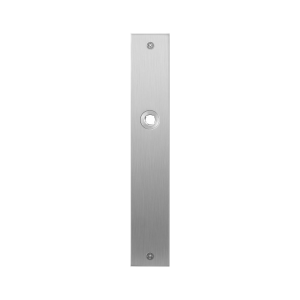 Platte Schild GPF1100.27L/R blind links-/rechtsdrehend edelstahl gebürstet