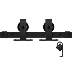 GPF0508.61 Schiebetürsystem Mutka schwarz 220 cm