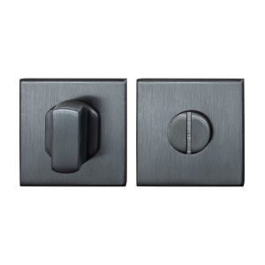 Toilettengarnituren GPF0910.02P1 50x50x8mm Toilettenstift 8mm PVD Anthrazit Großer Knopf