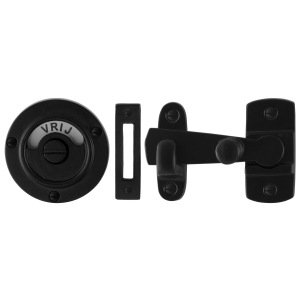 Toilettengarnituren GPF6915.60 Toilettenstift 8mm Schmiedeeisen schwarz