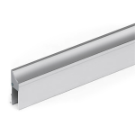 Halteprofil für Türbodendichtung 1000 mm, Aluminium