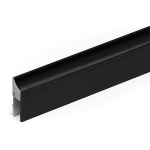 Halteprofil für Türbodendichtung 1000 mm, schwarz
