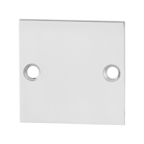 Blindrosette GPF0900.48 50x50x2mm Edelstahl poliert
