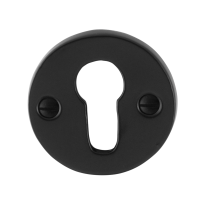 Zylinderrosette GPF6902.05 51x4mm Schmiedeeisen schwarz