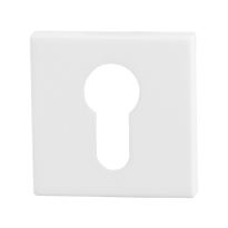 Zylinderrosette GPF8902.42 50x50x8mm weiß