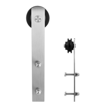 GPF0506.09 separater Schiebetürhänger Sauva Edelstahl