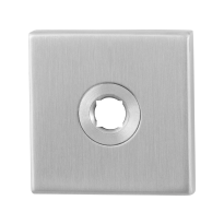 Rosette GPF1100.02 50x50x8mm Edelstahl gebürstet
