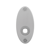 Rosette GPF1100.03 80x38x2mm Edelstahl gebürstet