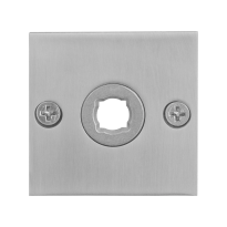 Rosette GPF1100.08 50x50x2mm Edelstahl gebürstet