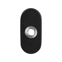Rosette GPF8100.04 70x32x10mm schwarz