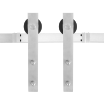 GPF0500.09 Schiebetürsystem Lanka Edelstahl 200 cm
