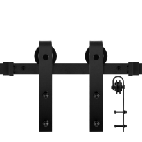 GPF0500.61 Schiebetürsystem Lanka schwarz