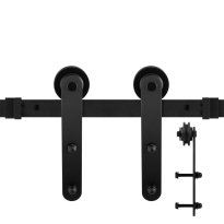 GPF0507.61 Schiebetürsystem Varsi schwarz
