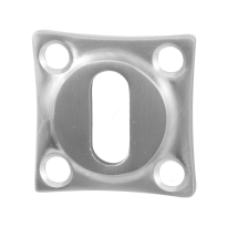 Schlüsselrosette GPF0901.09 38x38x5mm Edelstahl gebürstet