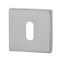 Schlüsselrosette GPF0901.42 50x50x8mm Edelstahl poliert
