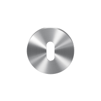 Schlüsselrosette GPF0901VR 53x6,5mm Edelstahl gebürstet