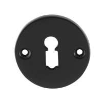 Schlüsselrosette GPF6901.00 53x5mm Schmiedeeisen schwarz