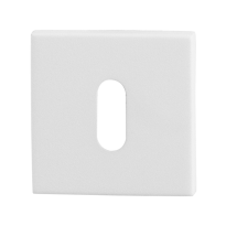 Schlüsselrosette GPF8901.42 50x50x8mm Weiß