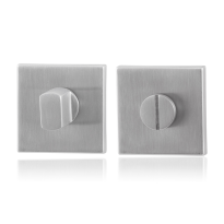 Toilettengarnituren GPF0903.02 50x50x8mm Toilettenstift 8mm Edelstahl gebürstet