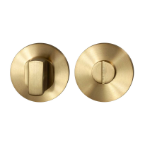 Toilettengarnituren GPF0910.00P4 50x8mm Toilettenstift 8mm PVD Satin Messing Großer Knopf
