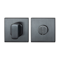 Toilettengarnituren GPF0910.02P1 50x50x8mm Toilettenstift 8mm PVD Anthrazit Großer Knopf