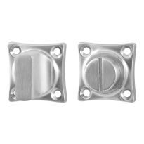Toilettengarnituren GPF0910.09 38x38x5mm Toilettenstift 8mm Edelstahl gebürstet Großer Knopf