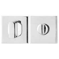 Toilettengarnituren GPF0910.42 50x50x8mm Toilettenstift 8mm Edelstahl poliert Großer Knopf