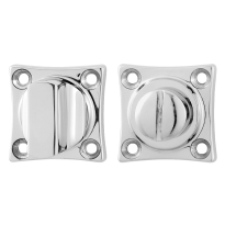 Toilettengarnituren GPF0910.49 38x38x5mm Toilettenstift 8mm Edelstahl poliert Großer Knopf