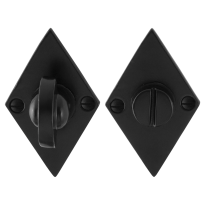 Toilettengarnituren GPF6910.07 83x52x4mm Toilettenstift 8mm Schmiedeeisen schwarz