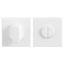Toilettengarnituren GPF8911.42 50x50x8mm Toilettenstift 5mm weiß Großer Knopf