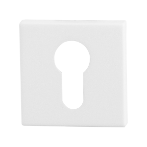 Zylinderrosette GPF8902.42 50x50x8mm weiß