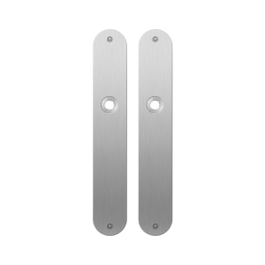 Platte Schild GPF1100.22 blind edelstahl gebürstet