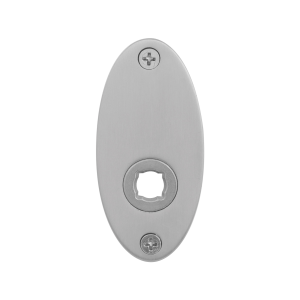 Rosette GPF1100.03 80x38x2mm Edelstahl gebürstet