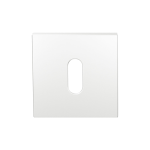 Schlüsselrosette GPF199E 53x53x6,5 mm Weiß