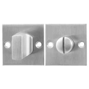 Toilettengarnituren GPF0911.08 50x50x2mm Toilettenstift 5mm Edelstahl gebürstet Großer Knopf