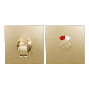 Toilettengarnituren GPF199E 53x53x6,5 mm Toilettenstift 8mm PVD Messing Satin