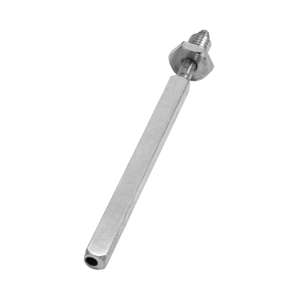Wechselstift exentrisch fest/drehbar M10x35 mm / 8x8x110 mm i.A. Türstärke 68mm