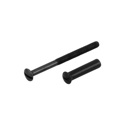 AG0367 Schmiedeeiserner Schwarz patentierte Bolzen + Hülse