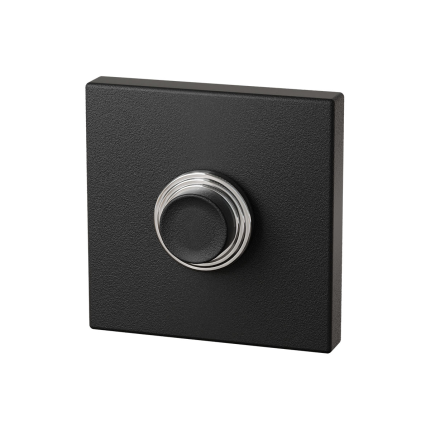 Türklingel GPF8826.02 quadratisch 50x50x8 mm schwarz