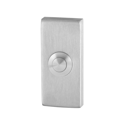 Türklingel GPF9827.01 rechteckig 70x32x10 mm Edelstahl gebürstet