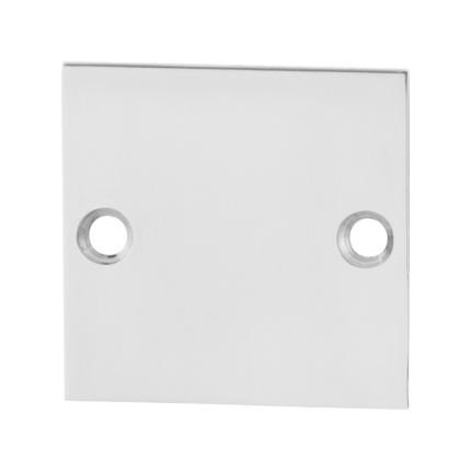 Blindrosette GPF0900.48 50x50x2mm Edelstahl poliert