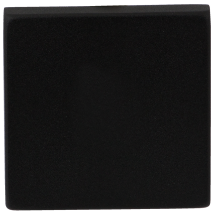 Blindrosette GPF8900.02 50x50x8mm schwarz