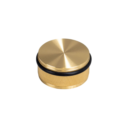 Buster and Punch Cross türstopper boden messing 54 mm