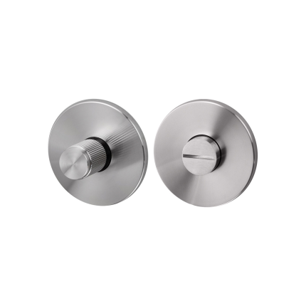 Buster and Punch Linear runde toilettengarnituren 57mm edeltsahl
