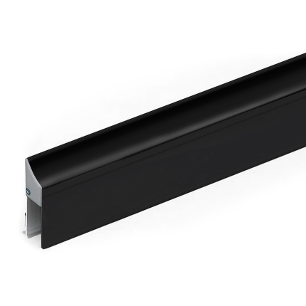 Halteprofil für Türbodendichtung 1000 mm, schwarz