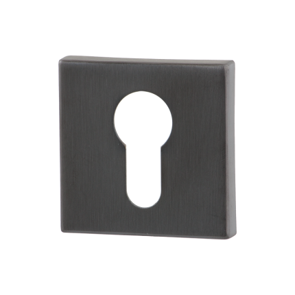 Zylinderrosette GPF0902.02P1 50x50x8mm PVD Anthrazit