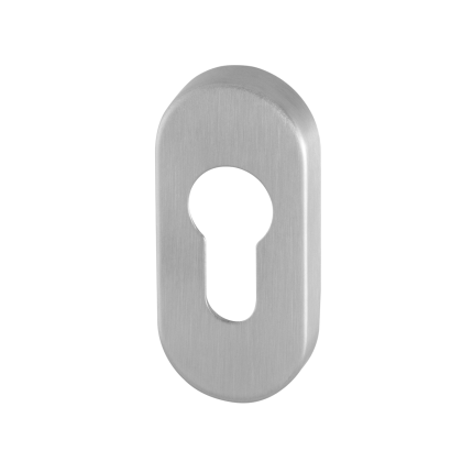 Zylinderrosette GPF0902.04 70x32x10mm Edelstahl gebürstet