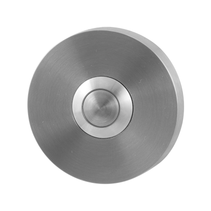 Türklingel GPF9827.09 rund 50x8 mm Edelstahl gebürstet